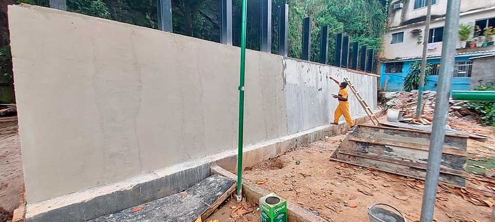 Contenção de Encosta em Área de Laser RJ - 29