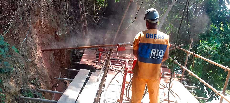 Contenção de Encosta em Auto Estrada RJ - 30 - img 1